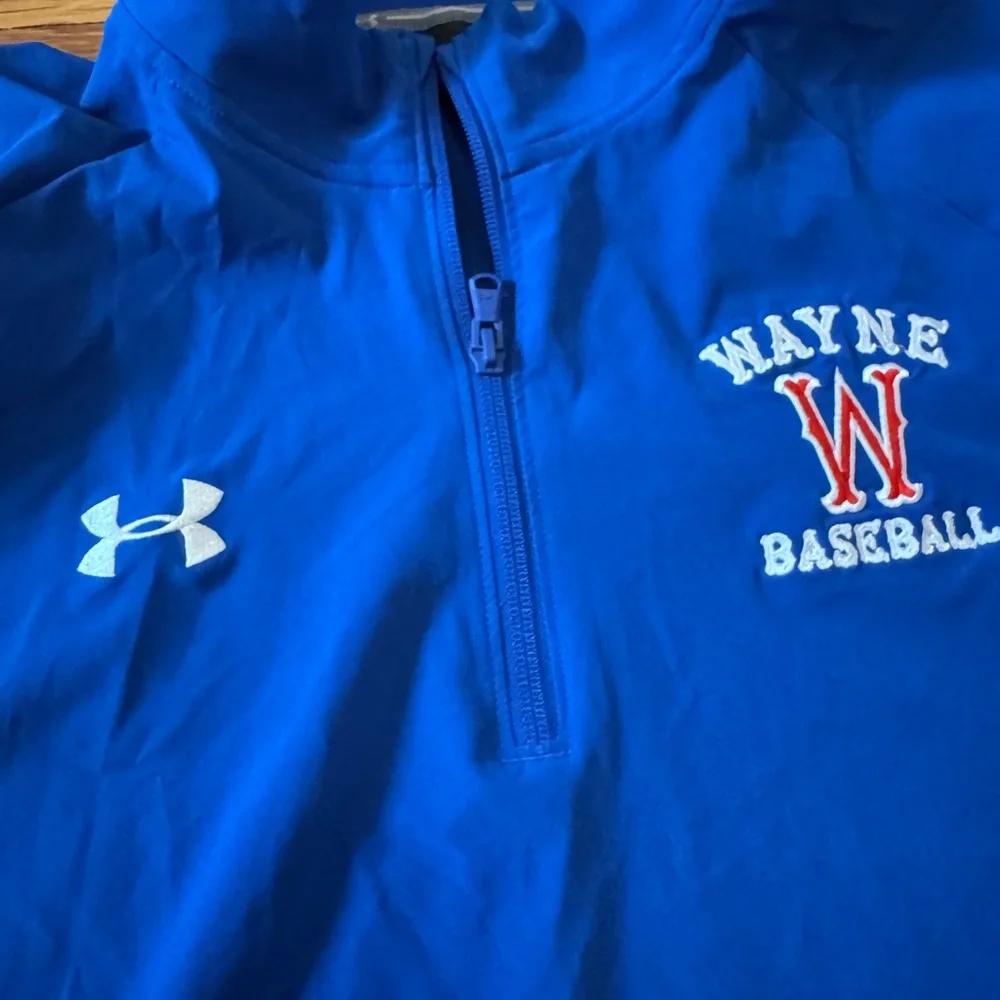 Under Armour Blue Wayne Baseball jacket - Picture 2 of 5